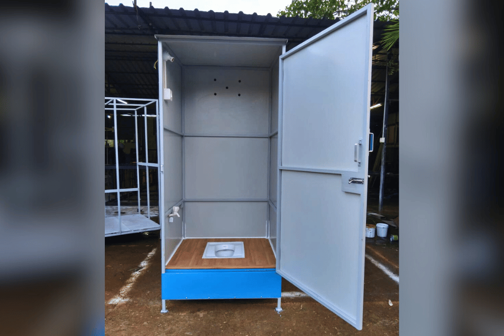 Portable Toilet Cabin ppgi toilets