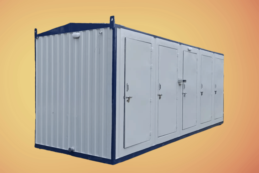 Portable Toilet Cabin ms row toilets