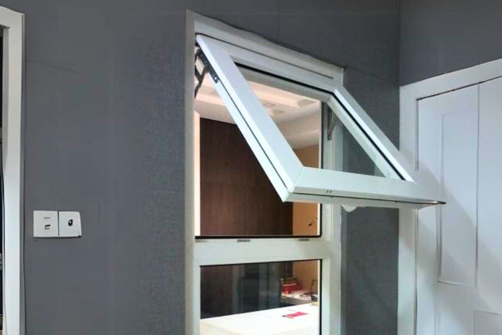 upvc top hung windows
