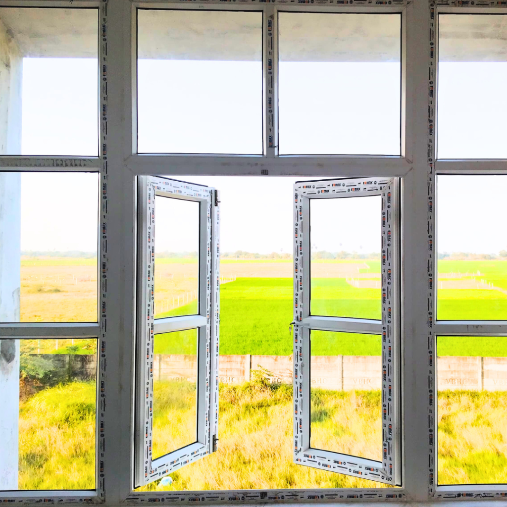 upvc combination windows