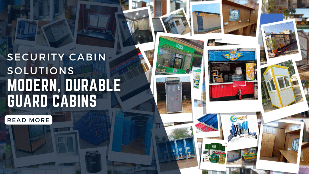 Security Cabin Solutions | Modern, Durable Guard Cabins 